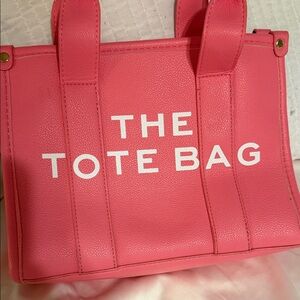 Pink Tote Bag